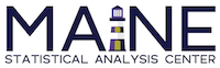 Maine Statistical Analysis Center Logo